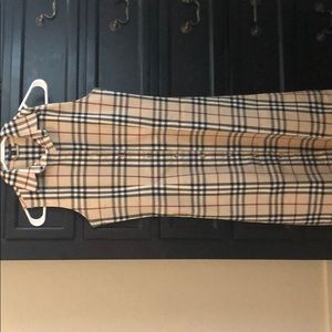 Burberry sleeveless dress